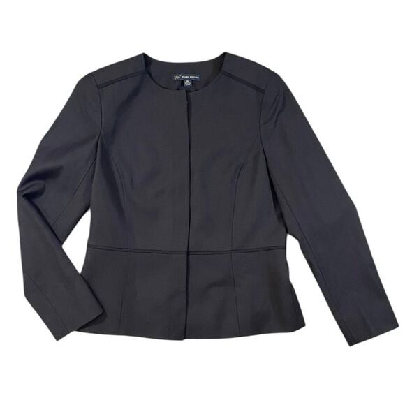 Brooks Brothers 346 Wool Hidden Button Jacket - 10 - Picture 1 of 5